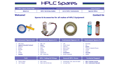 Desktop Screenshot of hplcspares.com